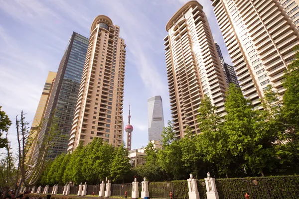 High-rise buildings in Shanghai