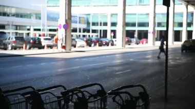 Havaalanı Bagaj troleyleri