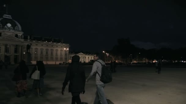 Palace i paris — Stockvideo