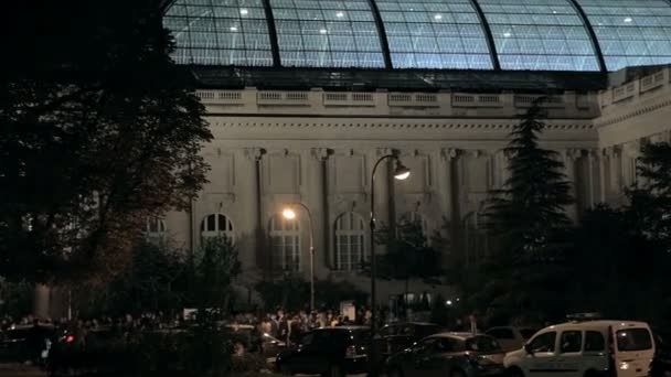 Grand palace v Paříži — Stock video