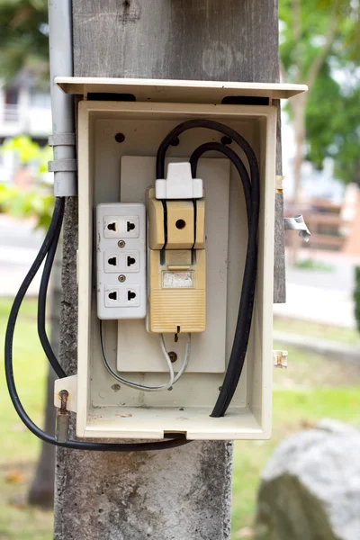 Electrical breaker panel — Stock Photo, Image