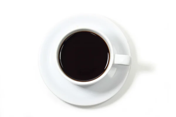 Aislado sobre fondo blanco. Taza de café — Foto de Stock