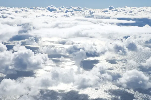 Aviones ala en el cielo — Foto de Stock