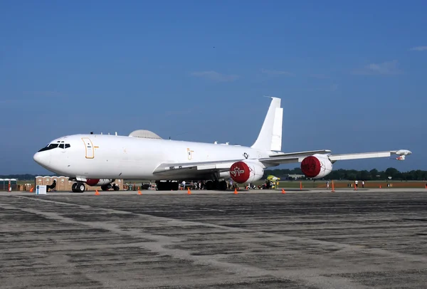 Командный пункт ВМС США E-6 "Меркурий" — стоковое фото