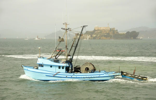 Trawler in the San Francisco Bay — Stock Photo, Image