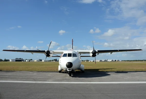 Moderna turboprop flygplan — Stockfoto