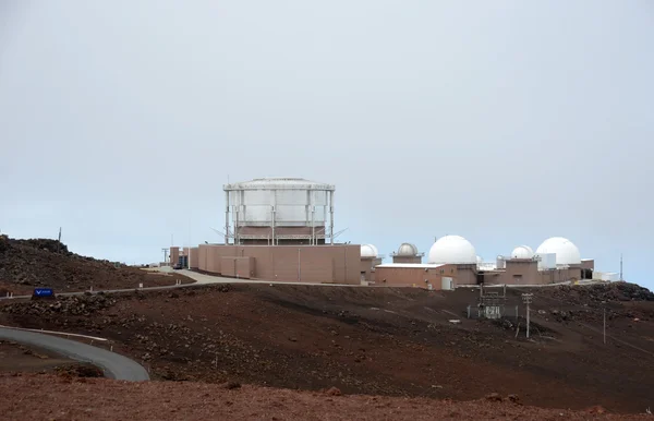 Posto de telecomunicações da Força Aérea dos EUA no Havaí — Fotografia de Stock