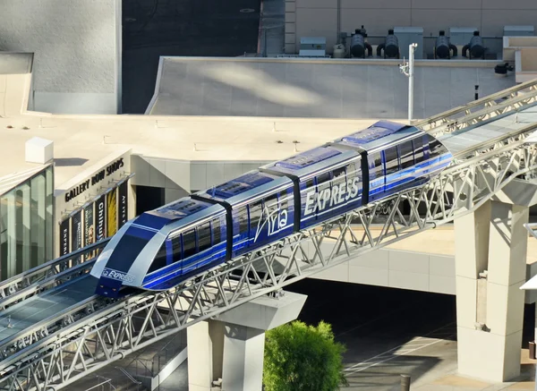 Las vegas, nevada tren şeridi boyunca çalışır — Stok fotoğraf