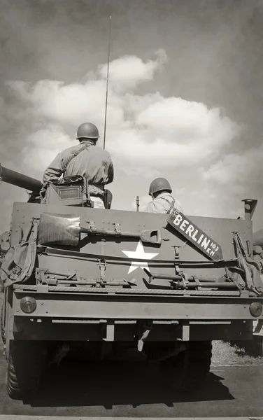 Soldats de la Seconde Guerre mondiale — Photo