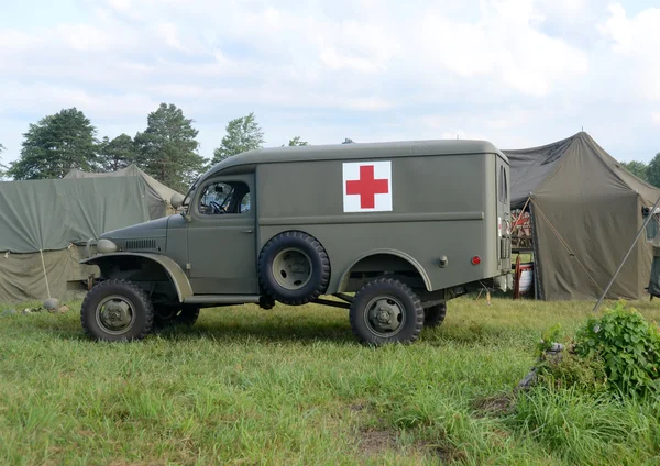 World War II era ambulance — Stock Photo, Image