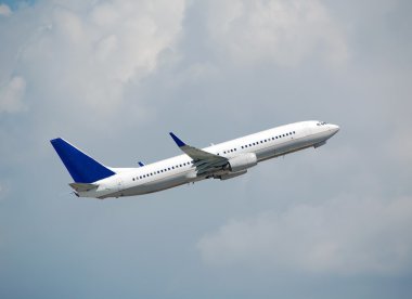 Boeing 737 yolcu jet uçuş