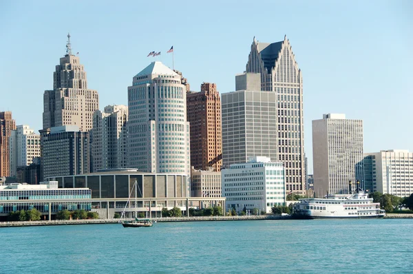 Typical American city skyline — Stock Photo, Image