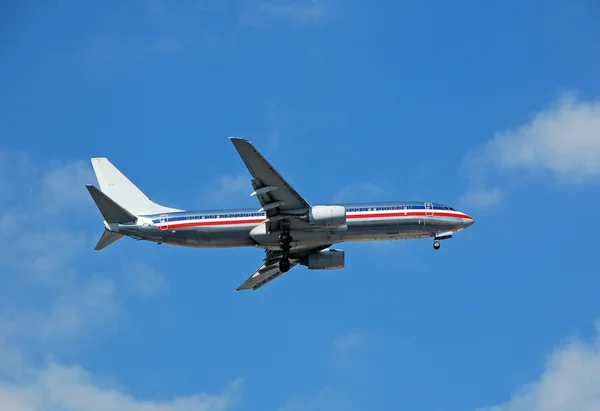 American Airlines Boeing 757 jet passeggeri — Foto Stock