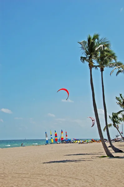 Primera línea de playa en Florida — Foto de Stock