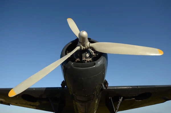 Old propeller airplane — Stock Photo, Image