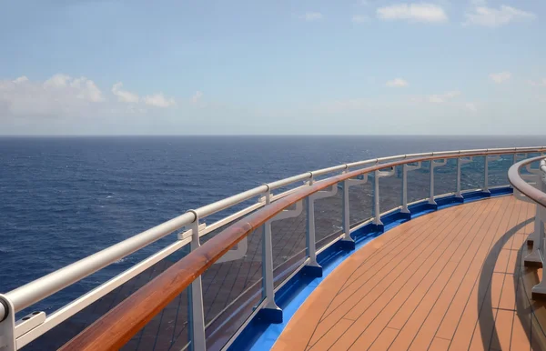 Cruise ship deck — Stock Photo, Image