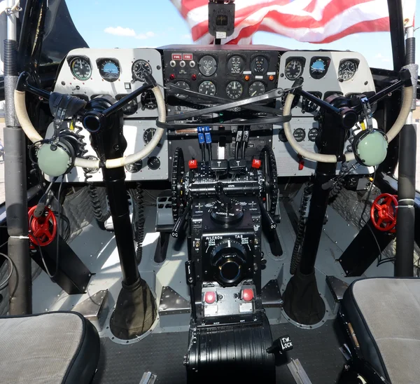 Cockpit interior — Fotografia de Stock