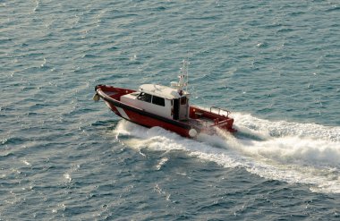 Pilot tekne denize çıkıyor