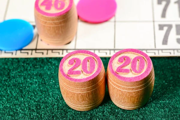 Lotto Klasik Aile Masa Oyunu Yeni Yıl Tarihi 2019 Olan — Stok fotoğraf
