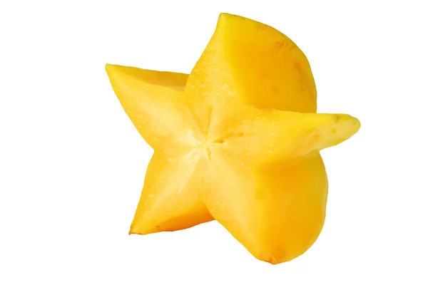 Пять звезд фруктов один разрез — стоковое фото