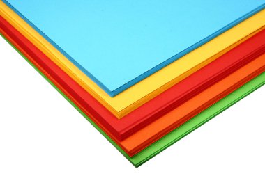 coloured paper