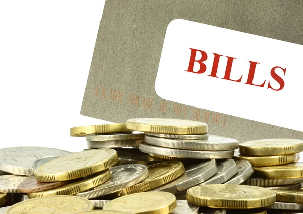 Bills and money — Stock Photo, Image