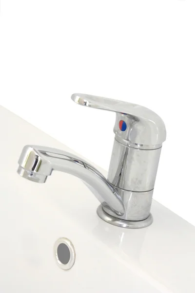 Hand basin tap — Stock Photo, Image