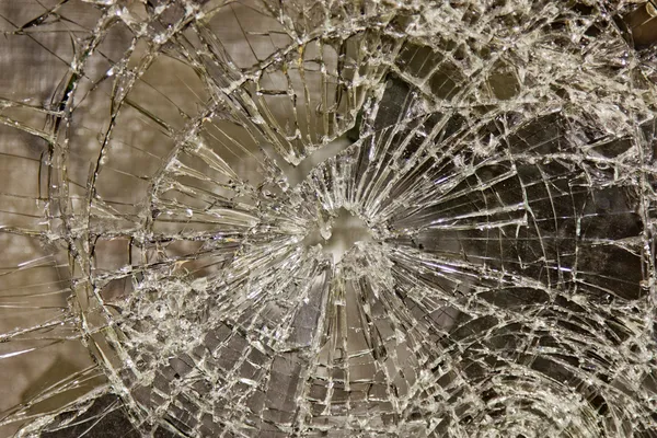 Glass smashed — Stock Photo, Image