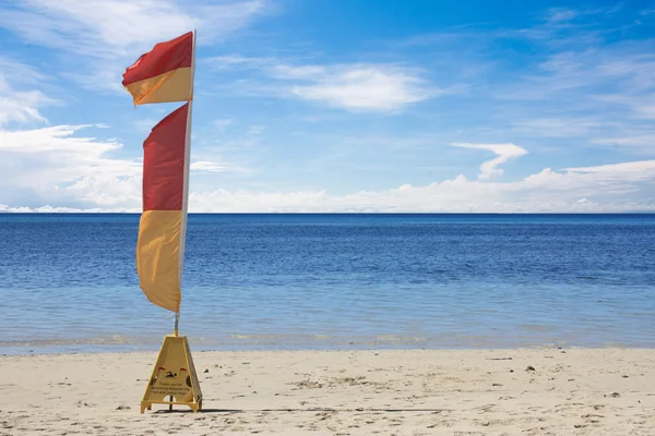 Lebensretter-Flagge — Stockfoto