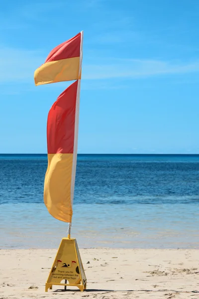 Bandera única que salva vidas — Foto de Stock