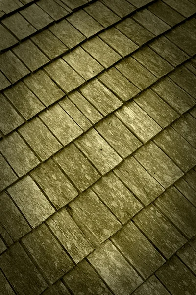 古い屋根スレート — ストック写真