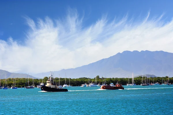 Bellissimo porto di Cairns — Foto Stock