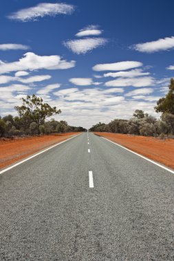 Avustralya outback yol