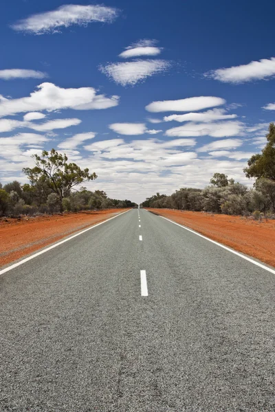 Route dans l'outback Australie — Photo