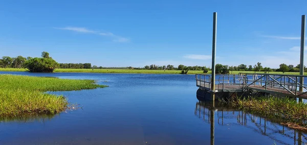 Kakadu Yellow Water Cruisers Heart Wetlands — Stockfoto