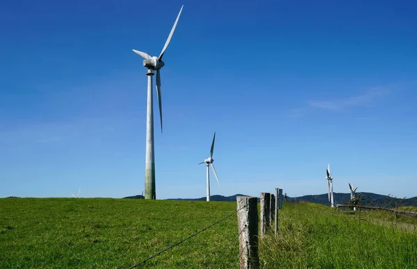 Windy Hill Wind Farm Ветряная Электростанция Рядом Ravenshoe Atherton Tableland — стоковое фото