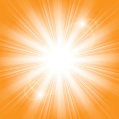 parlak güneş ışığı