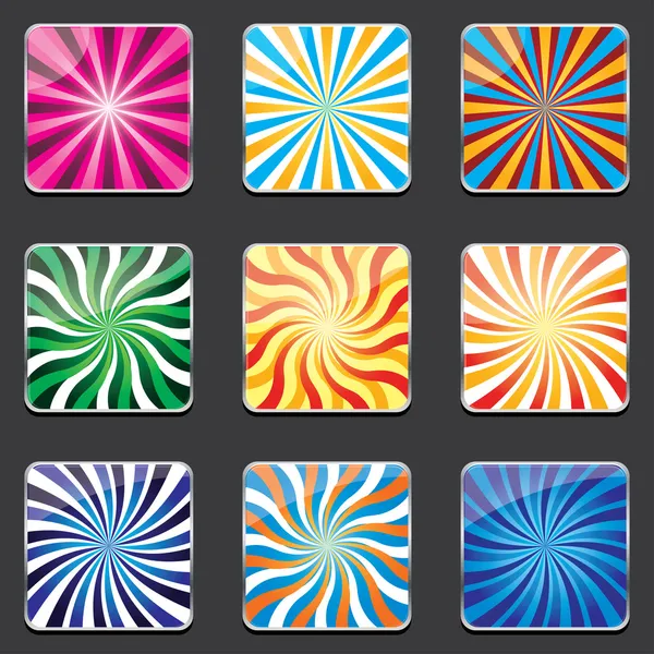 Abstract backgrounds for apps — Stock Vector