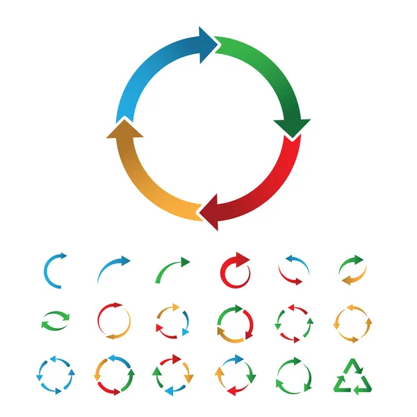 Signos circulares — Vector de stock