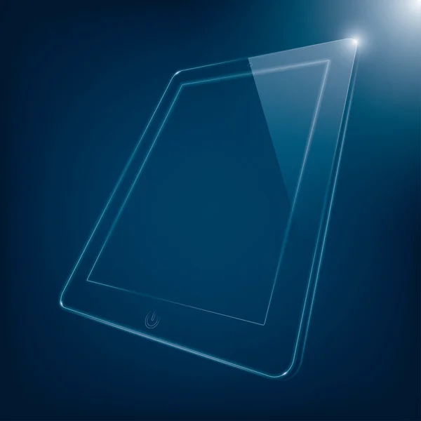 Computer-Tablet — Stockvektor