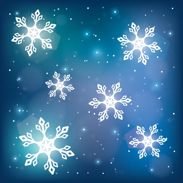 Winter background — Stock Vector