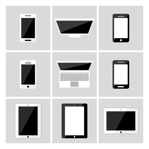 Electronic devices — Stock Vector