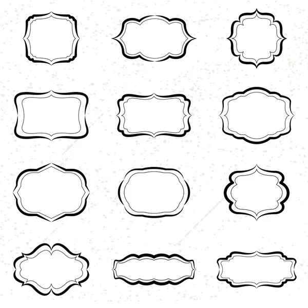 Etiquetas vintage — Archivo Imágenes Vectoriales