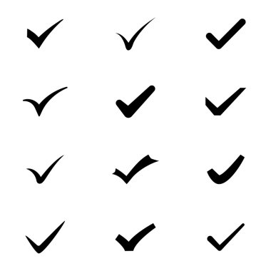 checkmarks clipart