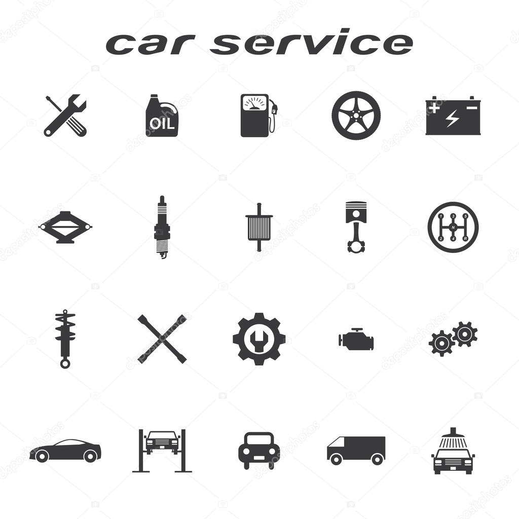 car servise icons