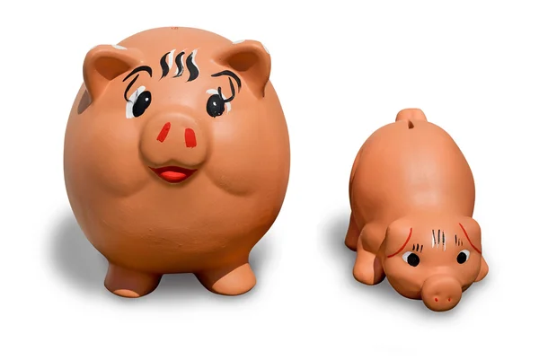小猪银行 — 图库照片