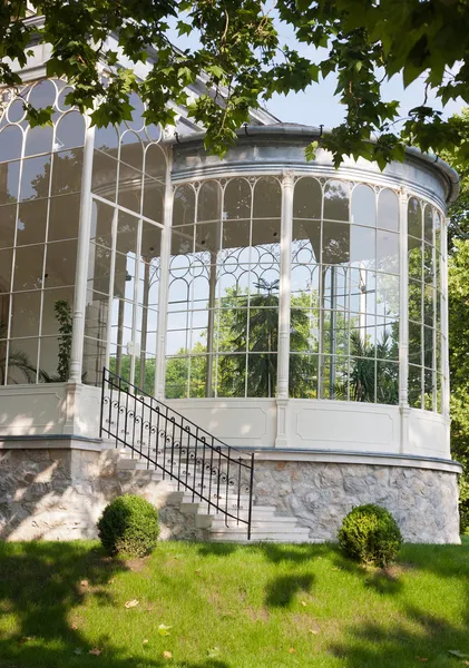 Imposing winter garden — Stock Photo, Image