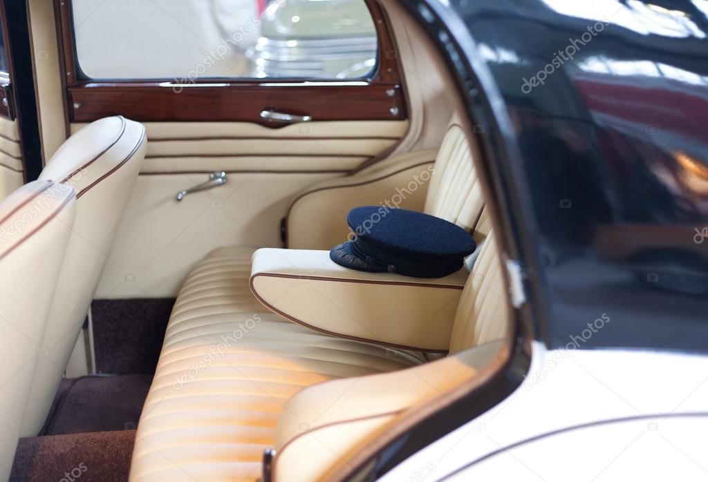 Luxury car interior