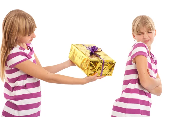 Gift rejection — Stock Photo, Image