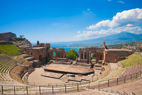 Taormina'nın tiyatro — Stok fotoğraf